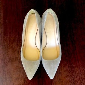JCrew Dulci Suede Kitten Heels 6